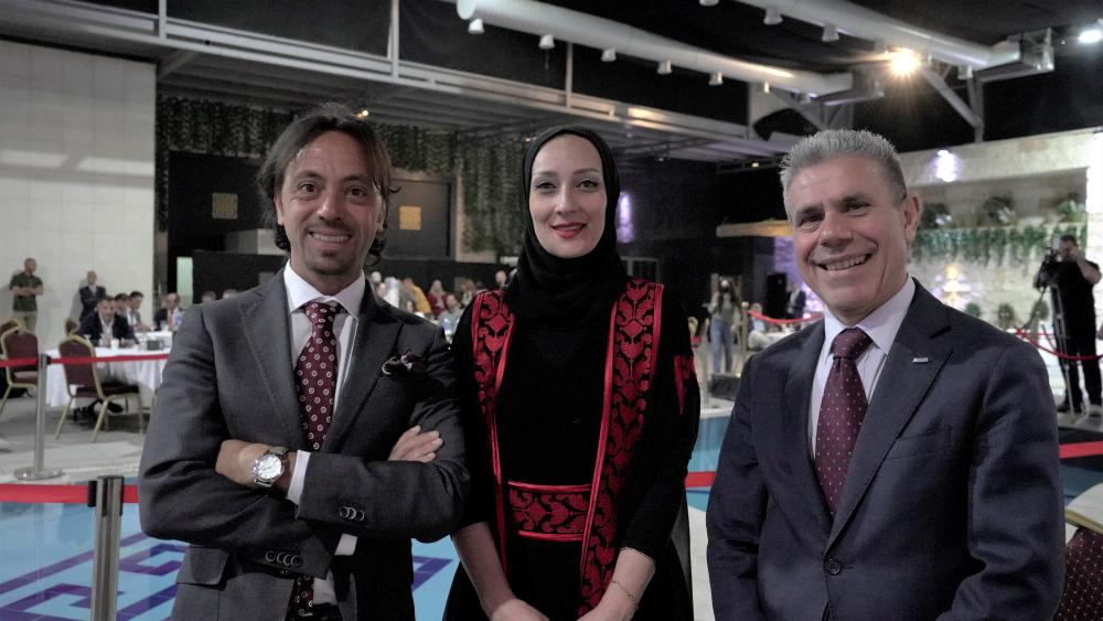 La presentazione ufficiale all'hotel Carmel di Ramallah - Foto 7