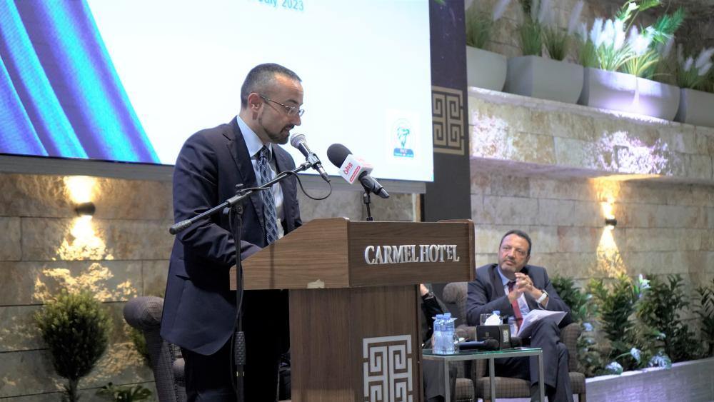 La presentazione ufficiale all'hotel Carmel di Ramallah - Foto 3