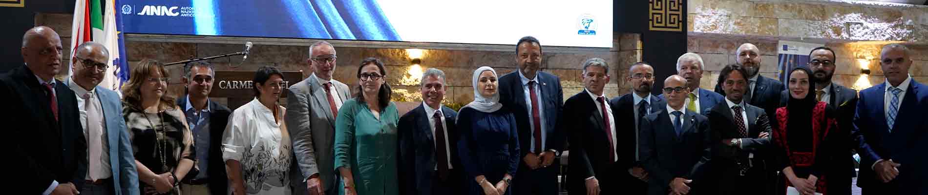 Presentato a Ramallah il gemellaggio tra Anac e Commissione palestinese anticorruzione